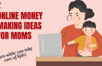 make mone online as a mom